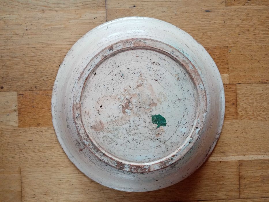 Prato em faiança ratinho do sec. XIX