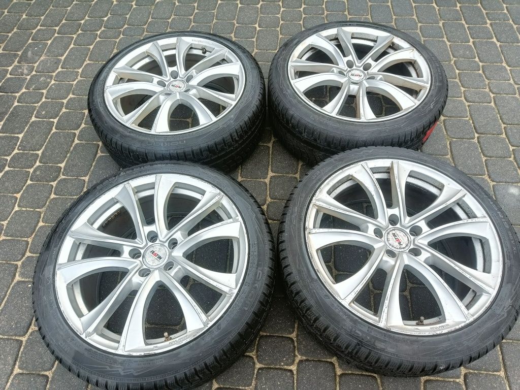 Felgi19 Platin 5*112 Audi VW Skoda opona zima 6,5mm 2019r kpl
