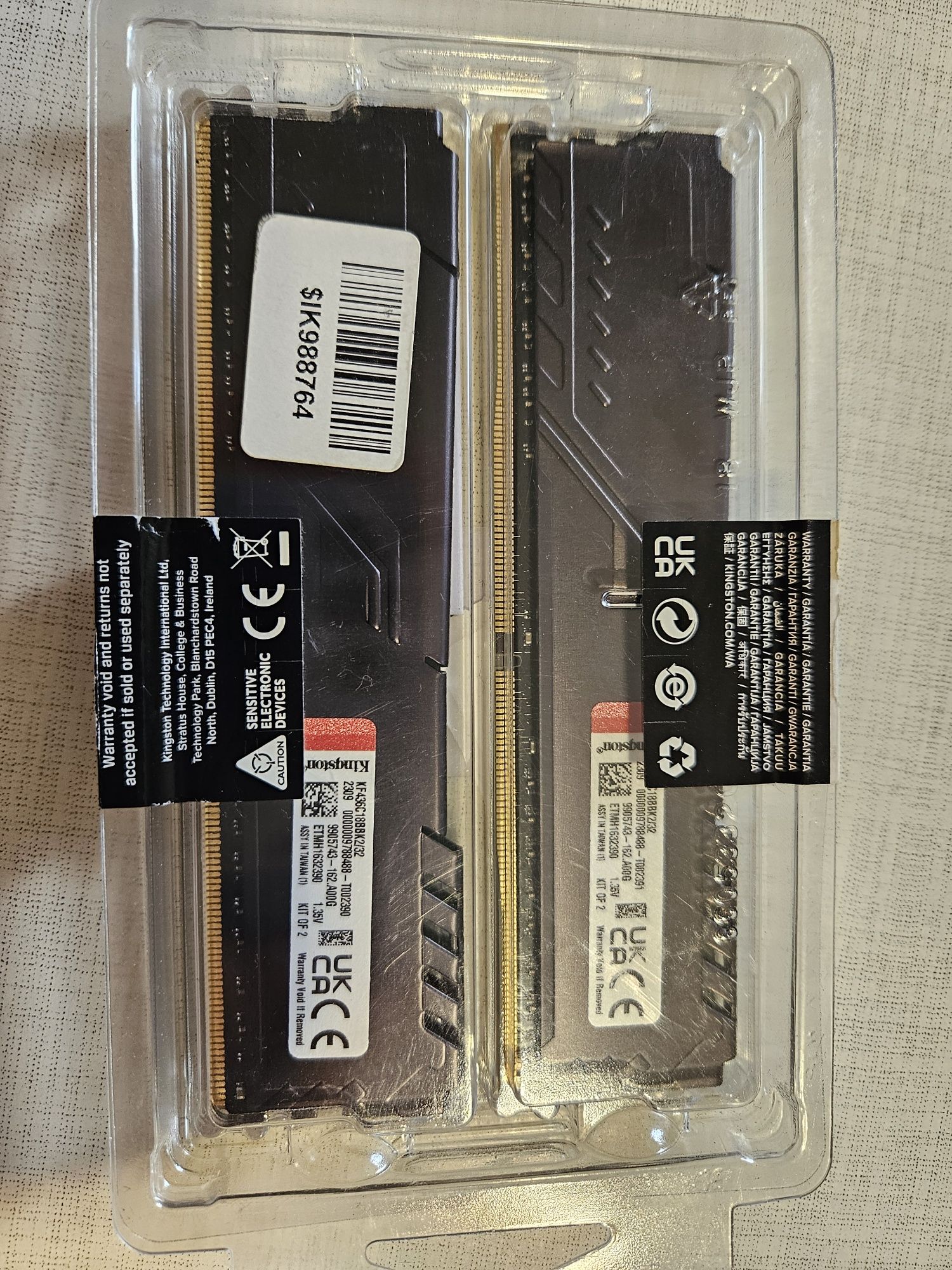Kingston Fury DDR4-3600 32768 32gb