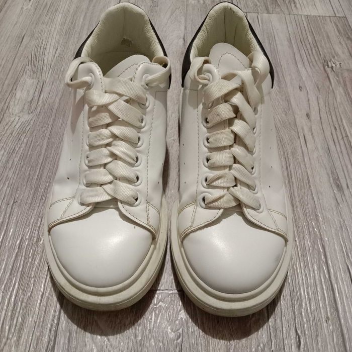 Кроссовки кеды женские белые 37 размер