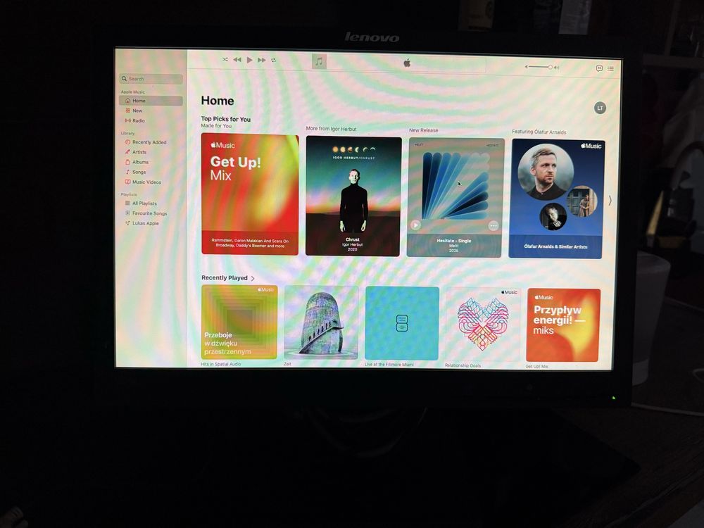 Monitor 19 cali ThinkVision Lenovo HDMI, DVI, D-SUB