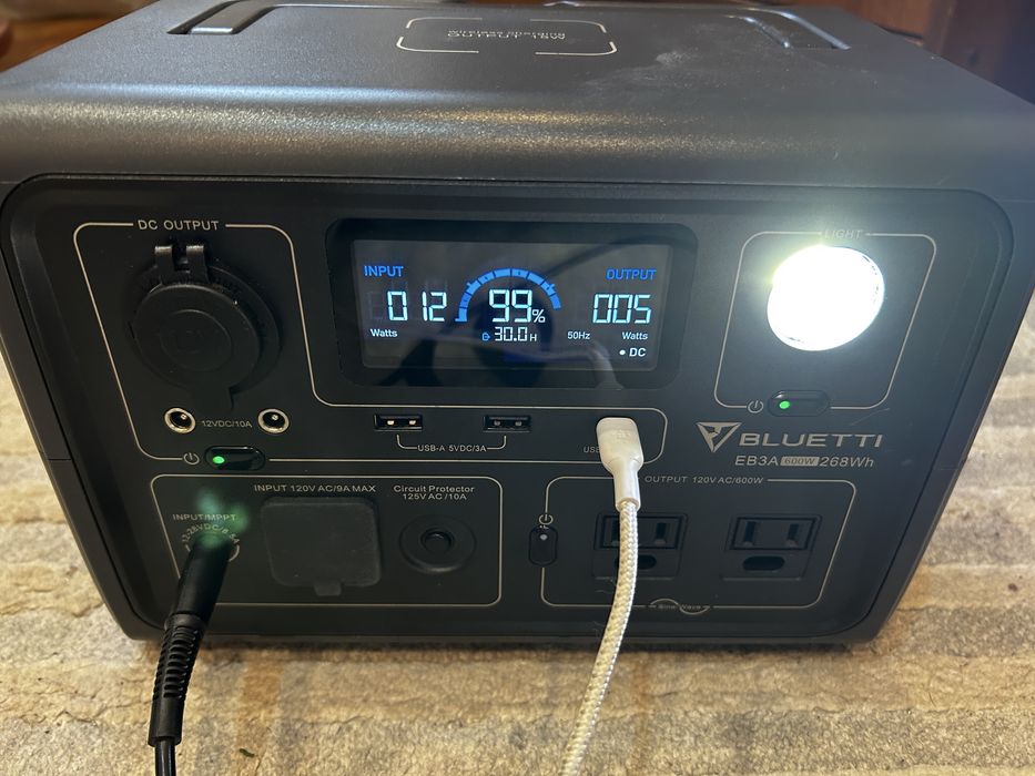 Зарядна станція Bluetti EB3A (USA 120V) ПІД РЕМОНТ !!!