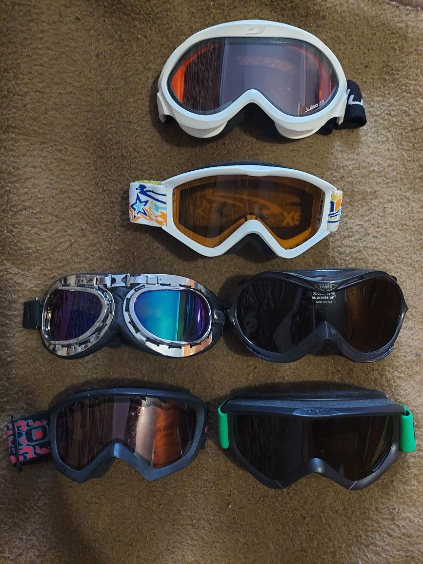 Маски для лиж сноуборда фірми alpina  bolle оригінал 

Заміри окулярів
