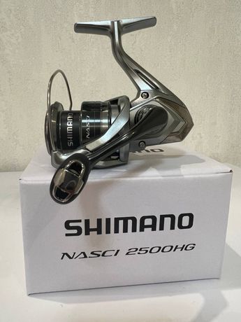 Катушка Shimano NASCI 2500HG. ( котушка спинінгова )