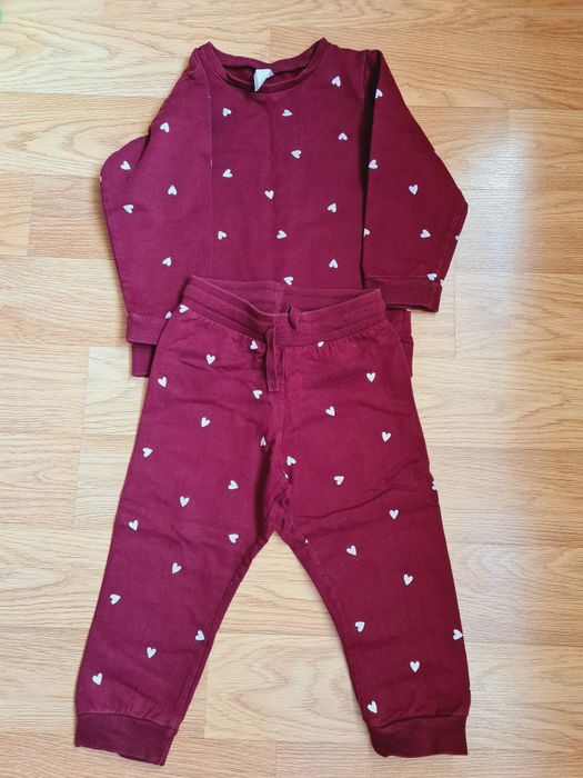 Костюм на девочку на флисе 92 см