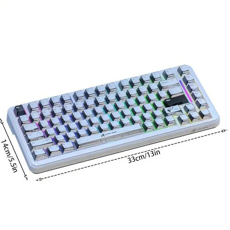 ATTACK SHARK X82PRO HE бездротова RGB магнітна клавіатура