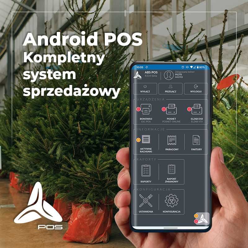 Android POS - kompletny system sprzedażowy do sprzedaży choinek
