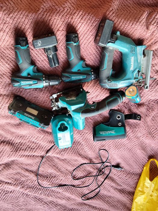 Makita 10.8v zestaw narzędzi