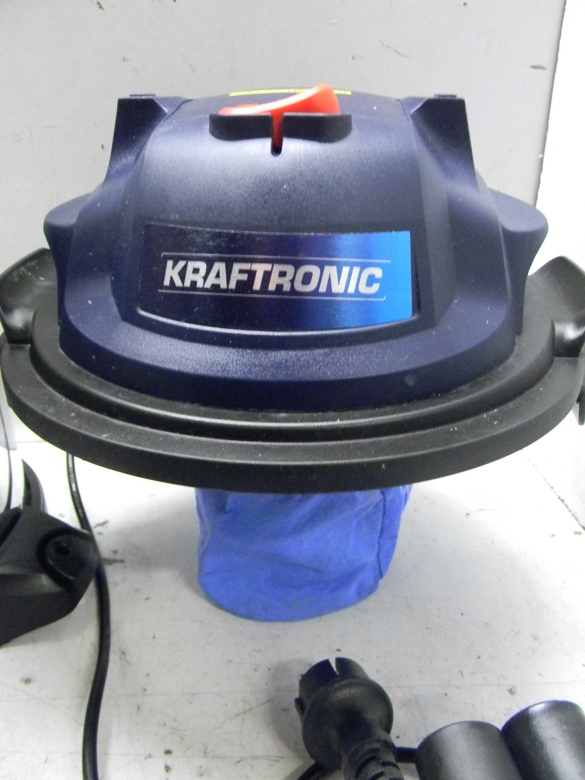 Odkurzacz przemysłowy Kraftronic 1250 W