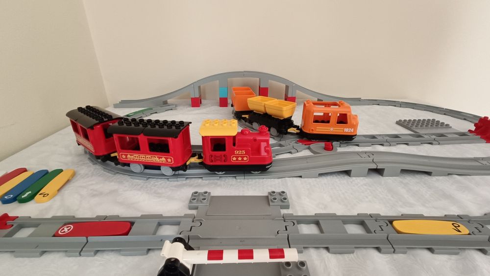 LEGO Duplo kolejka inteligentna MEGA ZESTAW