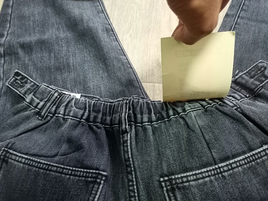 Мом джинсы mom jeans утепленные укороченные