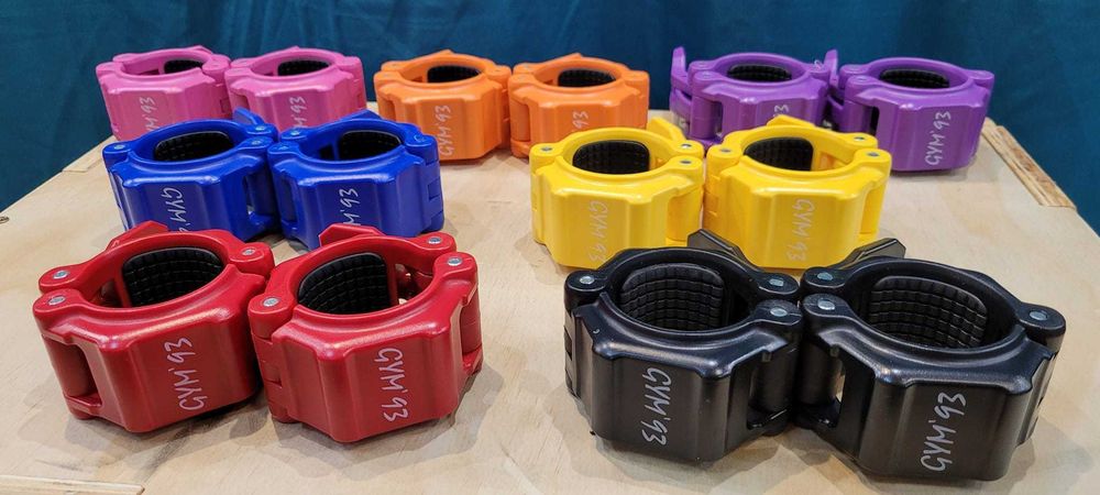 Zaciski Pancerne Premium na Gryf Olimpijski 50 mm