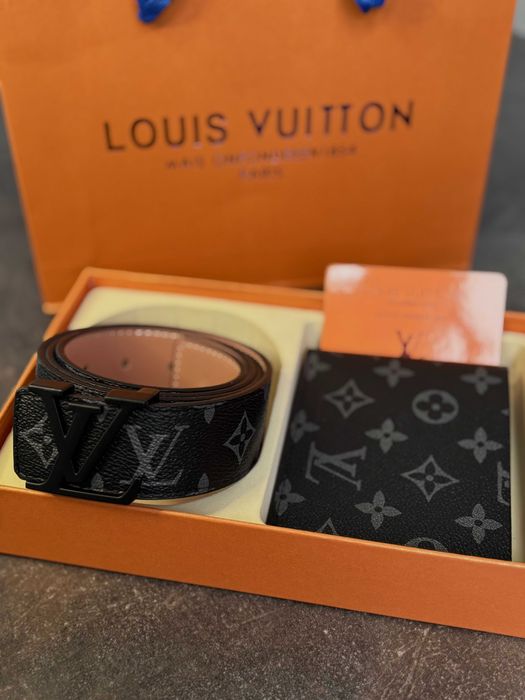 Ремінь + Гаманець Louis Vuitton | Ремень + кошелек Луи Витон | Нові
