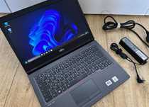‼️SZYBKI Laptop Fujitsu Klasy PREMIUM i5 10th. 4x4,4Ghz 512GBSSD Win11