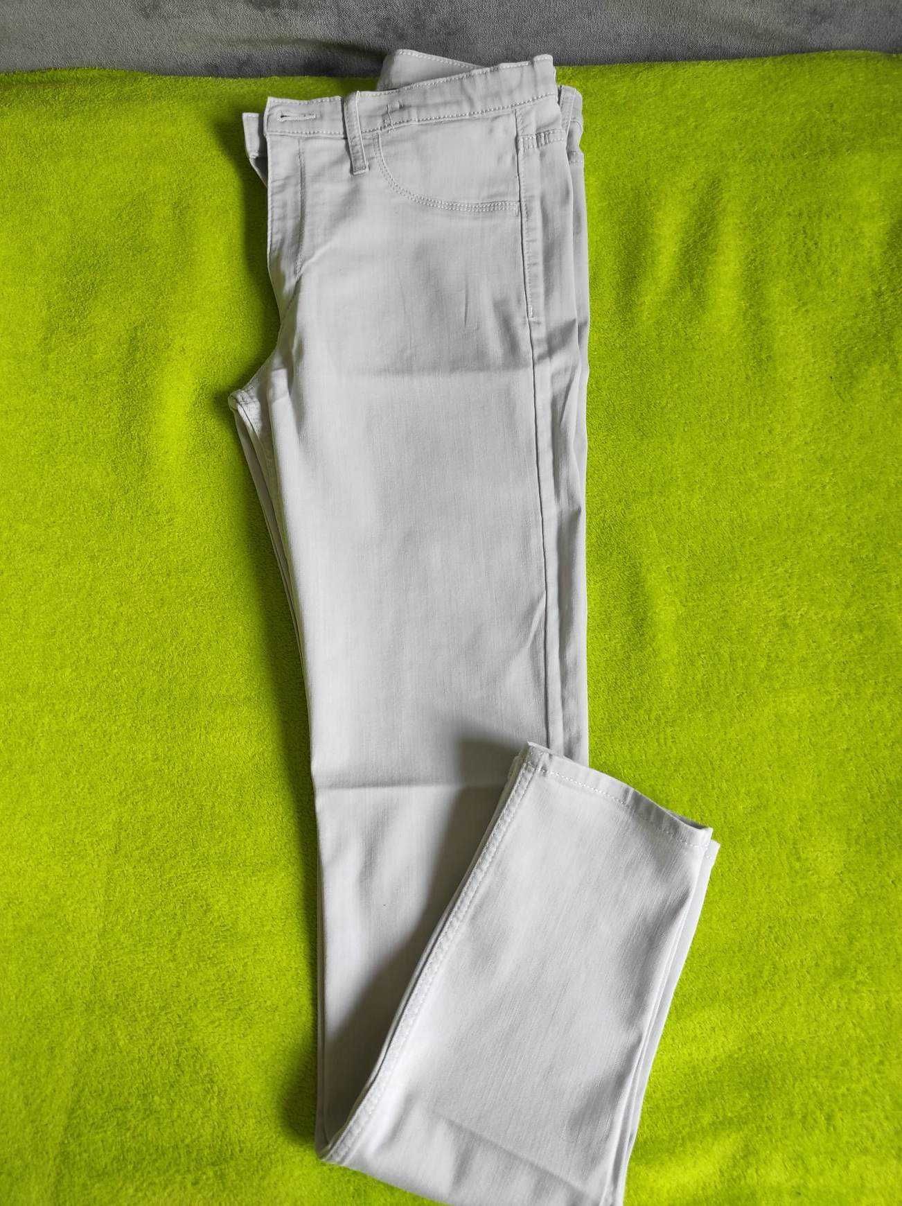 Spodnie rurki H&M szare