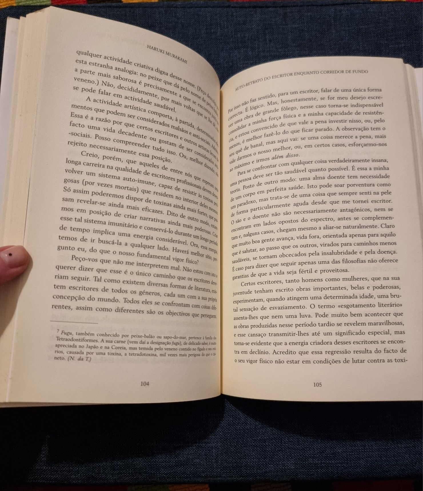 Auto-retrato do escritor-Haruki Murakami