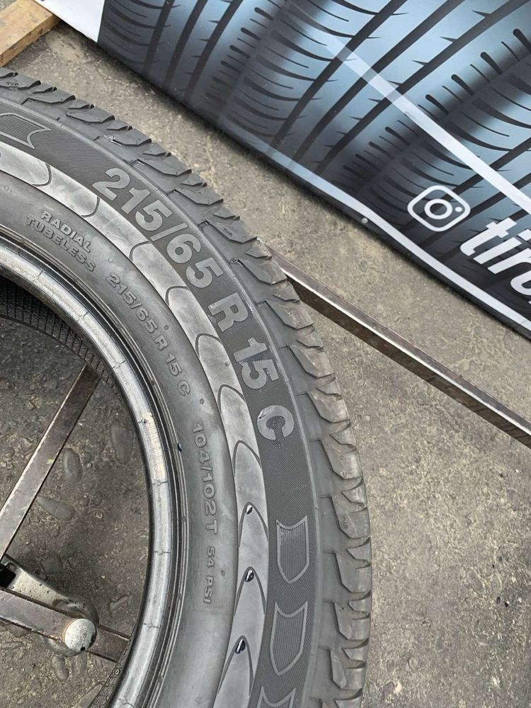 Шини 215/65 R15С пара Continental 2023p літо 6,4мм
