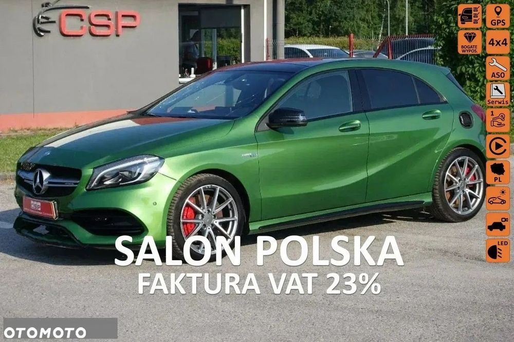 Mercedes-Benz Klasa A A45 AMG+ 2017 Salon Polska USZKODZONY Serwisowany