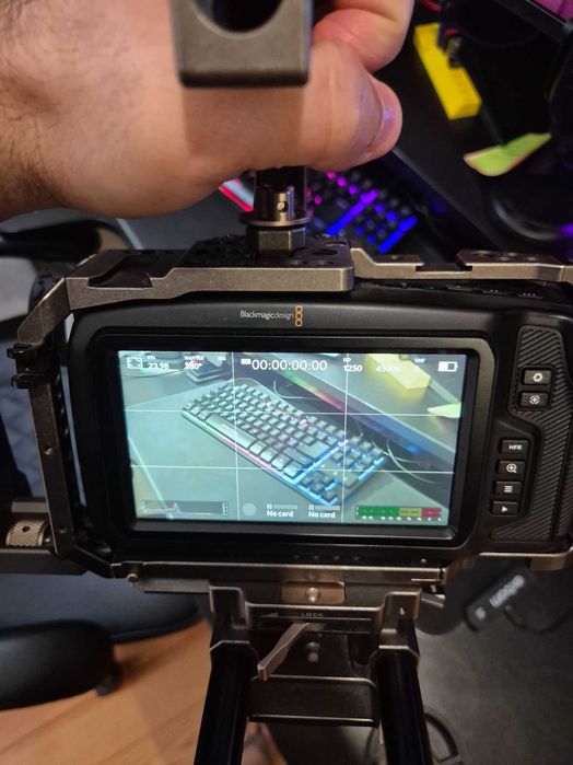 Blackmagic Cine Camera Pocket 4k - Perfeito Estado! -Leia a Descrição