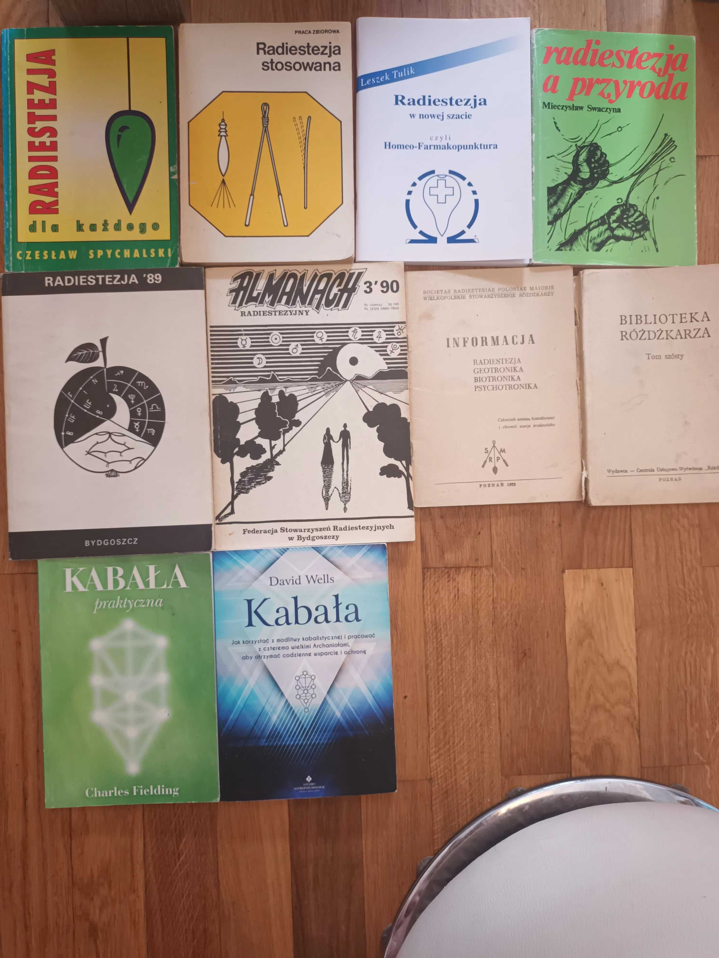 Radiestezja stosowana 34ZŁ
Praktyczna Kabała 47ZŁ
Biblioteka Rózdż 6zł