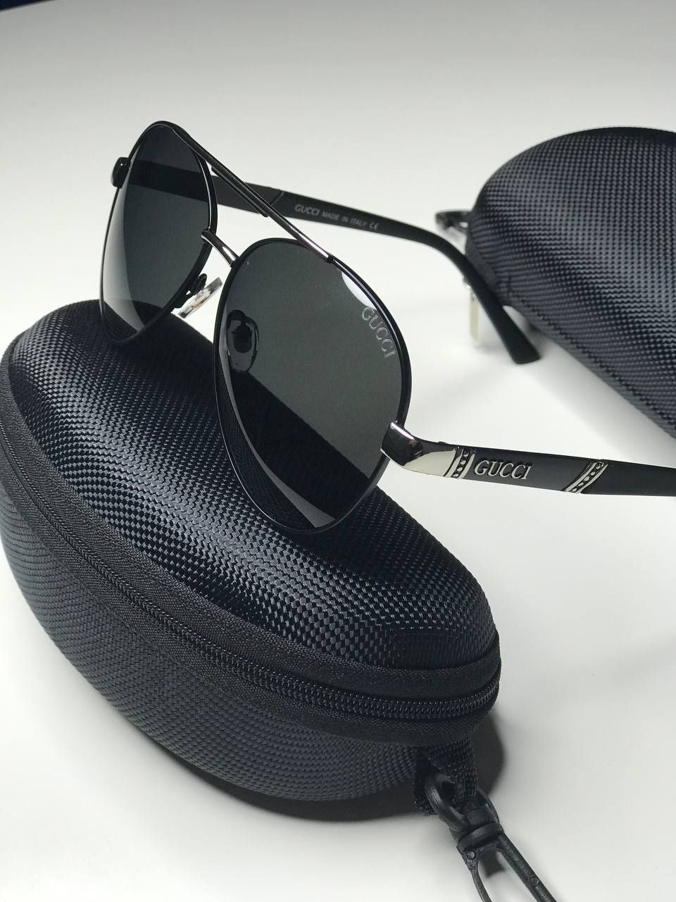 Сонцезахисні окуляри  GUCCI  Р 8007 Polarized, авіатори, окуляри гуччі