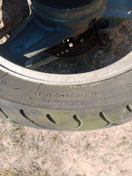 kawasaki zr750 zr 750 zephyr wahacz tylna felga koło zacisk tarcza