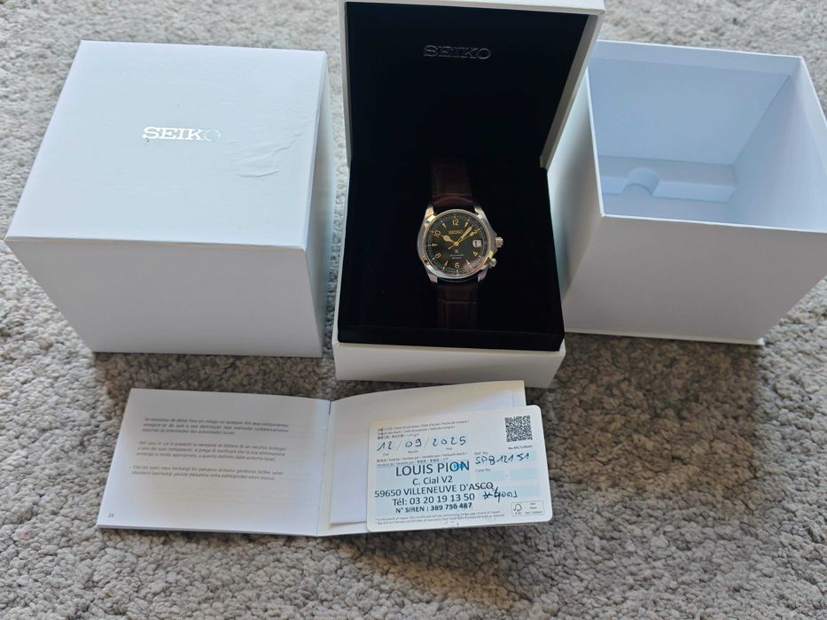 Seiko Alpinist spb121j1