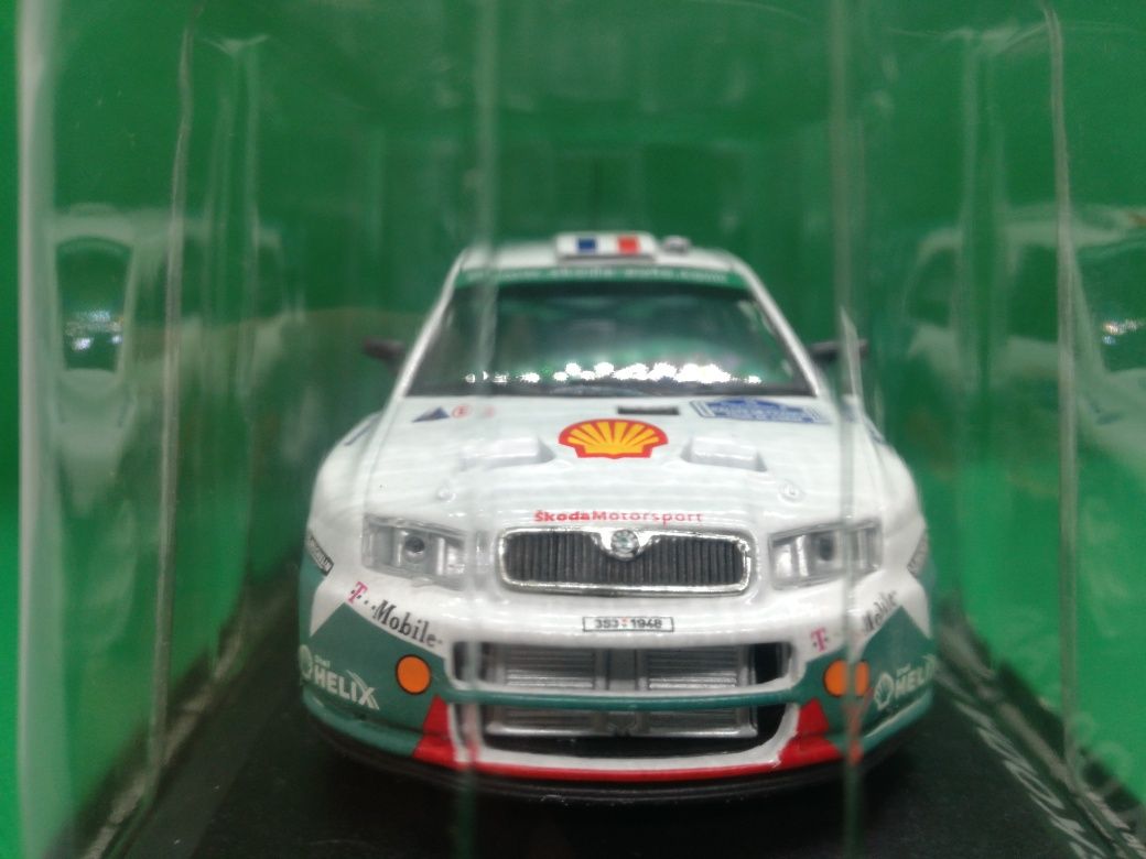 Miniatura 1/43 Sckoda Fabia WRC D. Auriol T Corse 3003