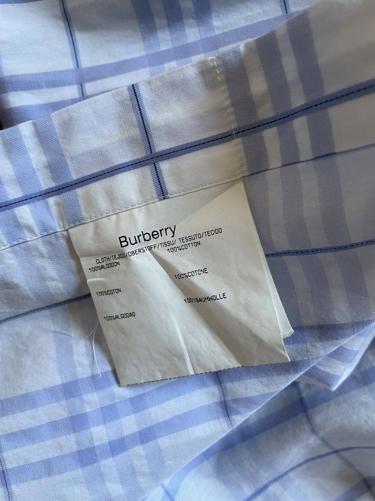 Сорочка Burberry рубашка барбери в клетку loro luxury vintage 40