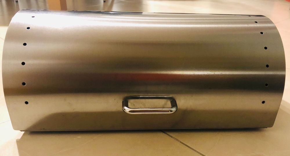 Caixa de pão em aço inox