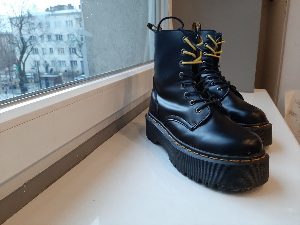 Buty glany trapery dr martens 41 platforma