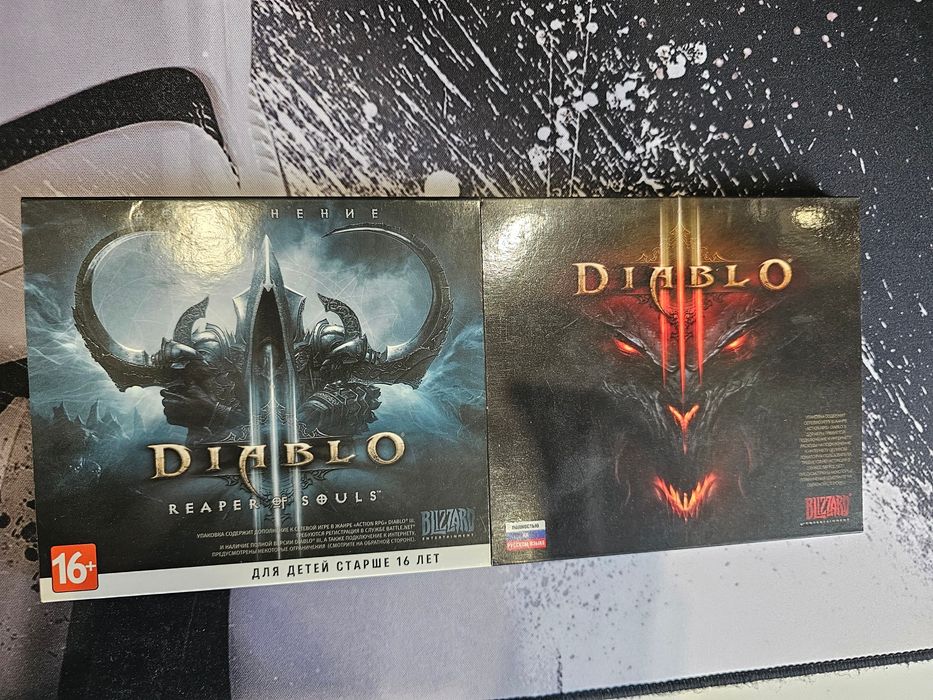Кейси від ПК ігор Diablo 3 + Diablo 3 Reaper of Souls