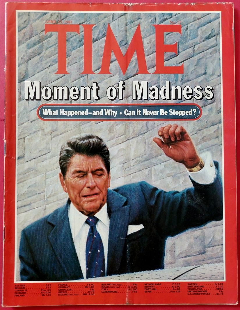 Ronald Reagan 4 revistas