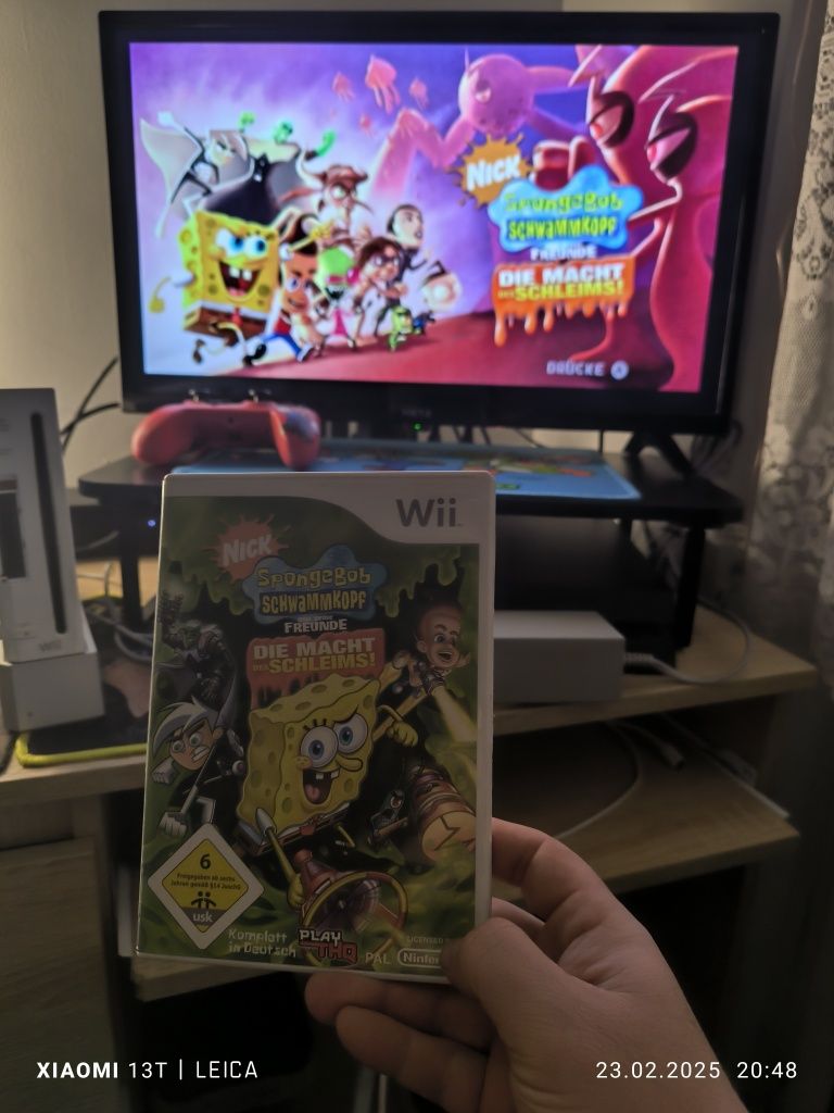 Gra SpongeBob Nintendo Wii