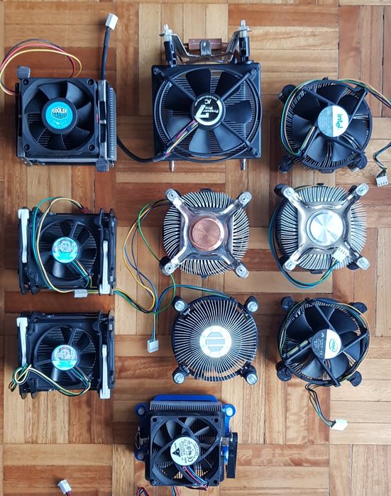 Coolers dissipadores cpu varios sockets