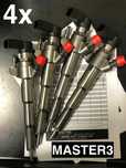 4x wtrysk 1660,00372R Renault Master III 3 2.3DCI