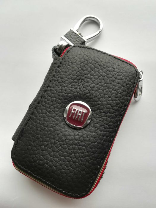Fiat pokrowiec Etui na klucze brelok breloczek zawieszka prezent skóra