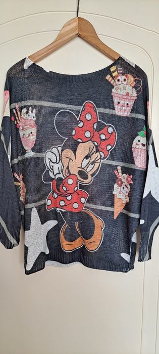 sweter miki ażurowy