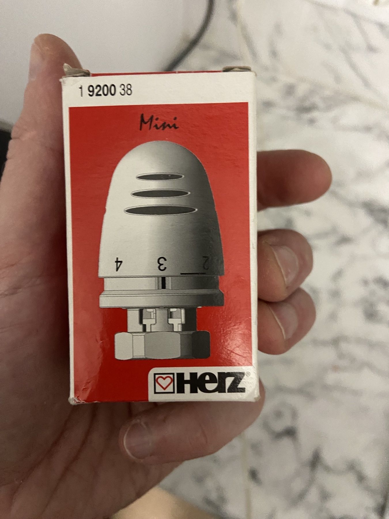 Термостатична головка HERZ-Mini M 30 x 1,5 (1 9200 38)