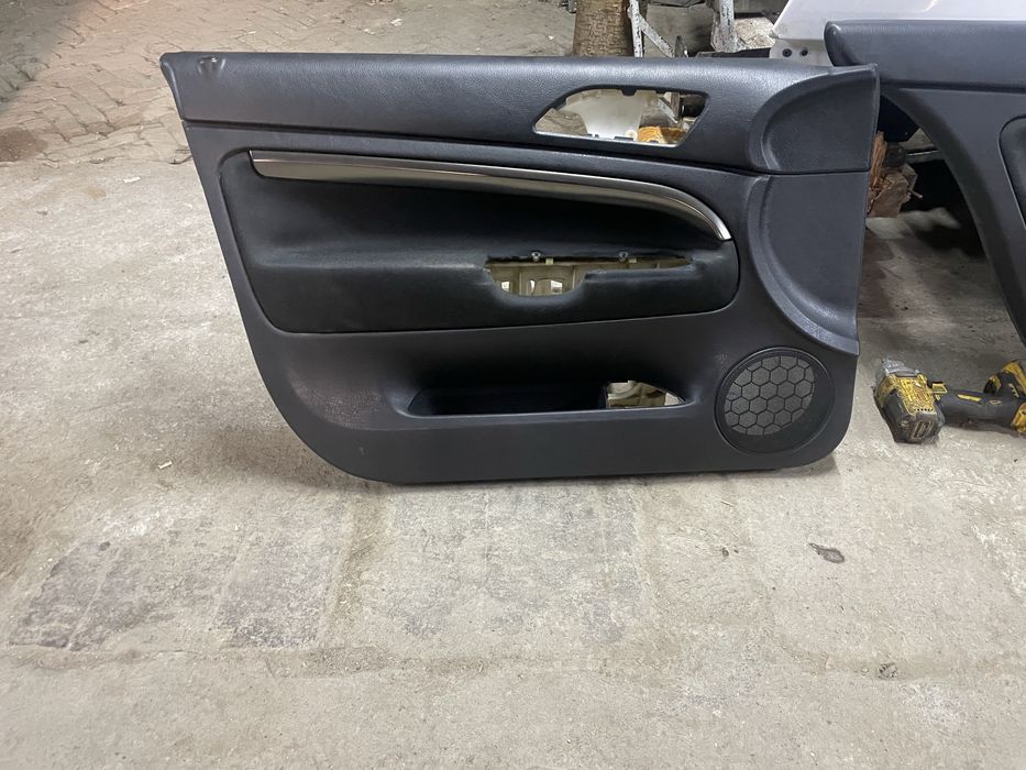 Шкіряні Карти дверей  Шкода Суперб 1 Skoda Superb кожа обшивка дверей