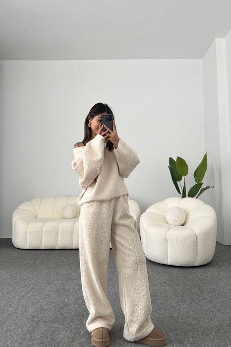 Теплый костюм оверсайз Теплий костюм