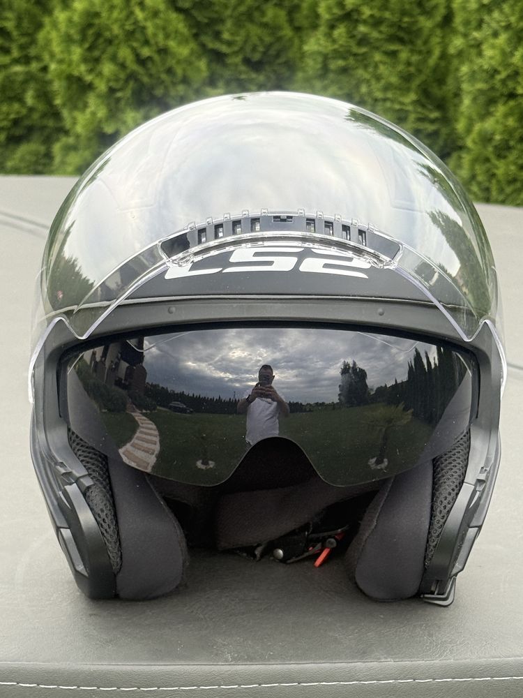 Otwarty kask motocyklowy LS2 OF600 COOPTER 2 + BLENDA