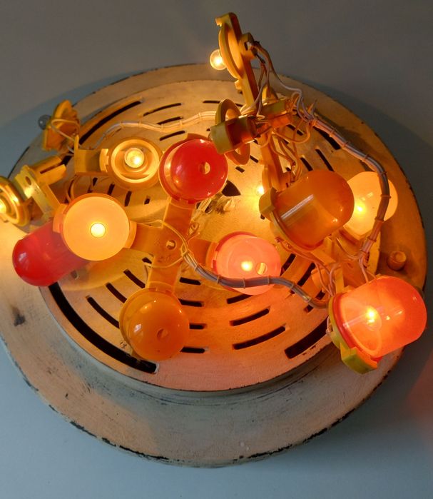 Светильник светомузыкальный, советский, переделанный.