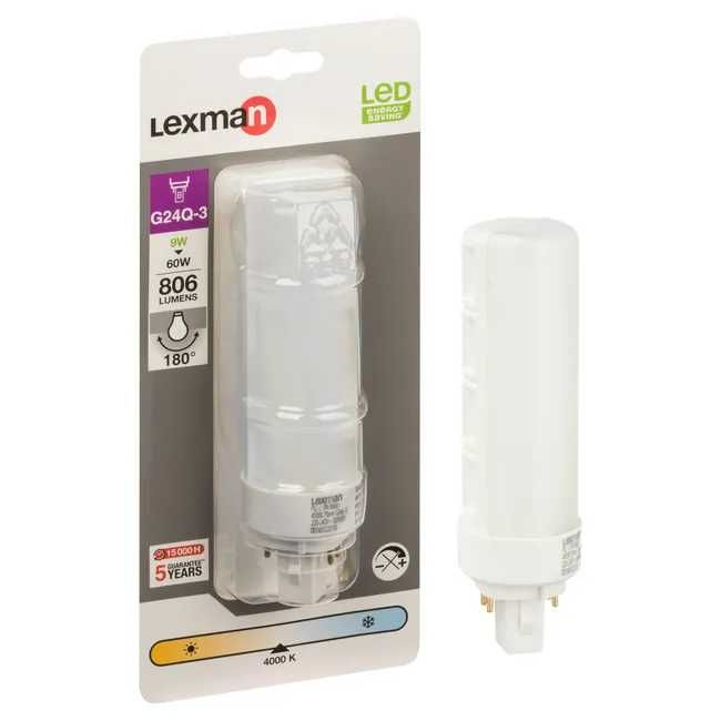 Żarówka LED G24Q3 9 W 806 LM LEXMAN