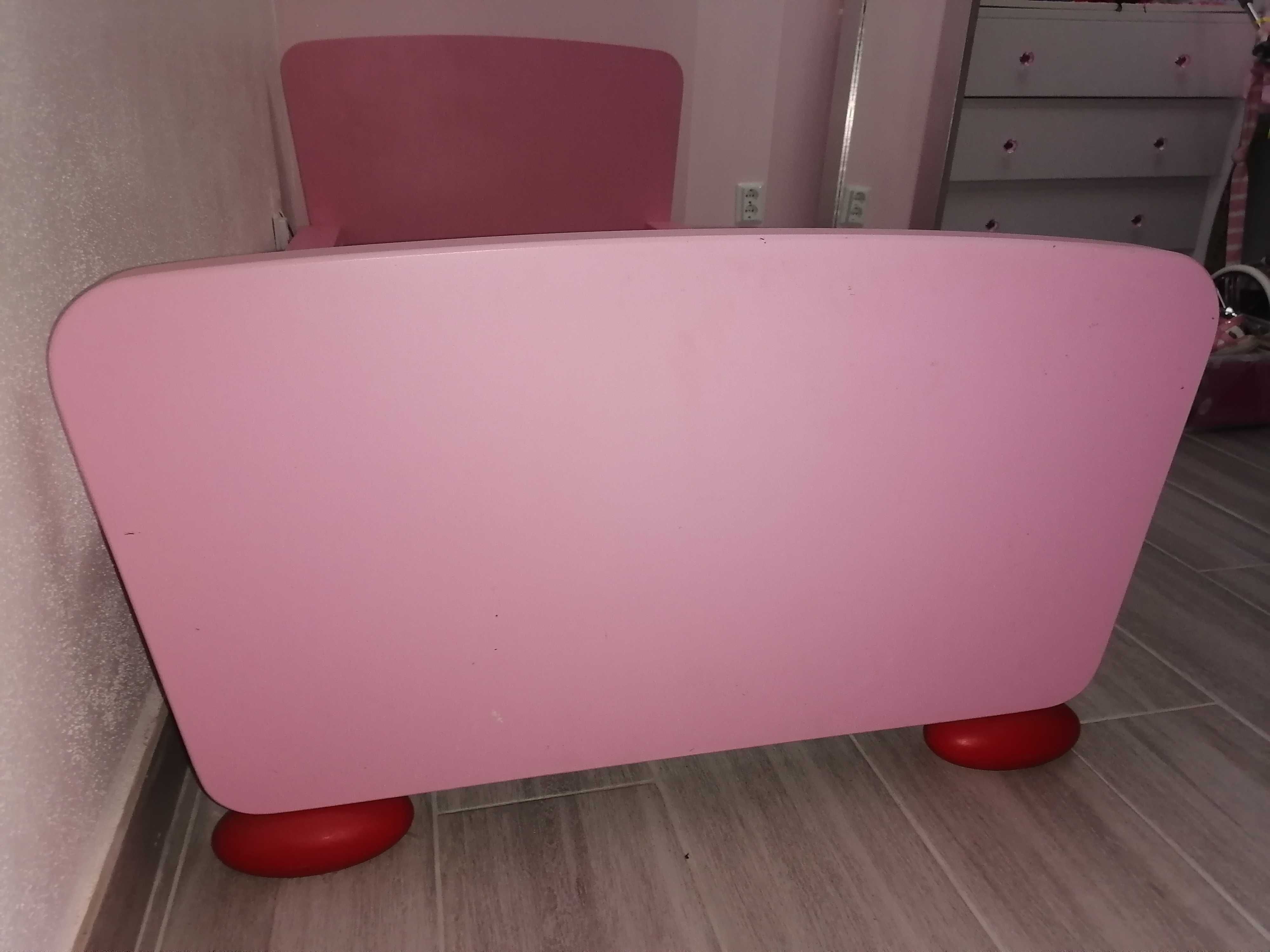 Cama de criança, rosa, IKEA