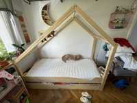 Łóżko dziecięce Luna domek (bez materaca)