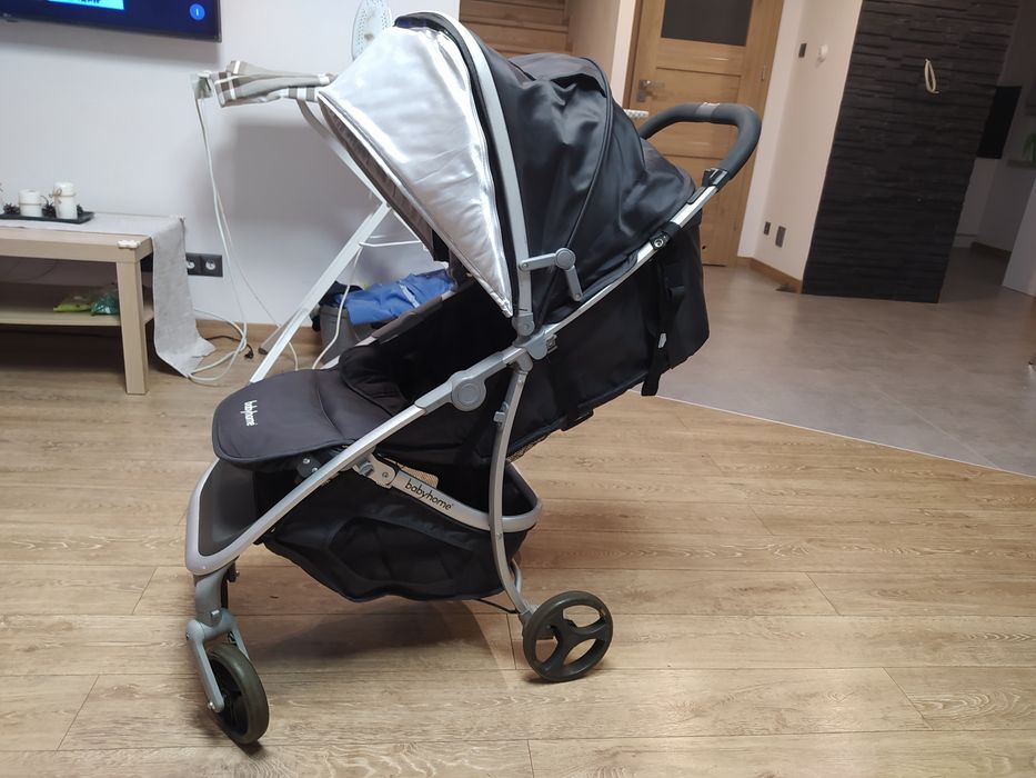 Spacerowka babyhome srebrny