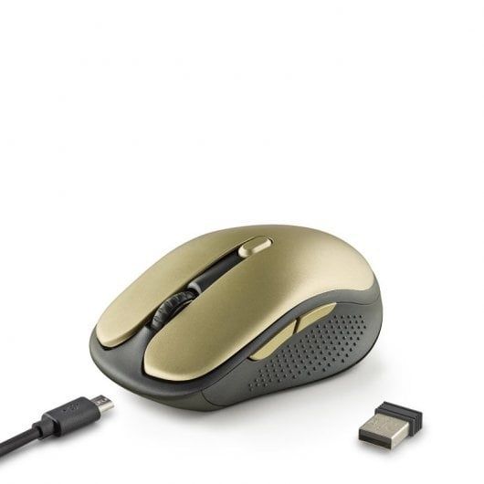 NGS Evo Rust Gold Rato Sem Fios Recarregável 1600D