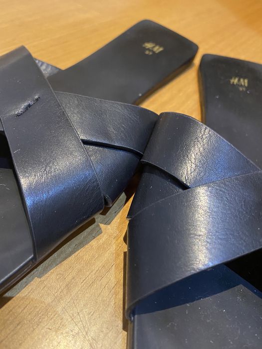 Chinelos pretos H&M 37