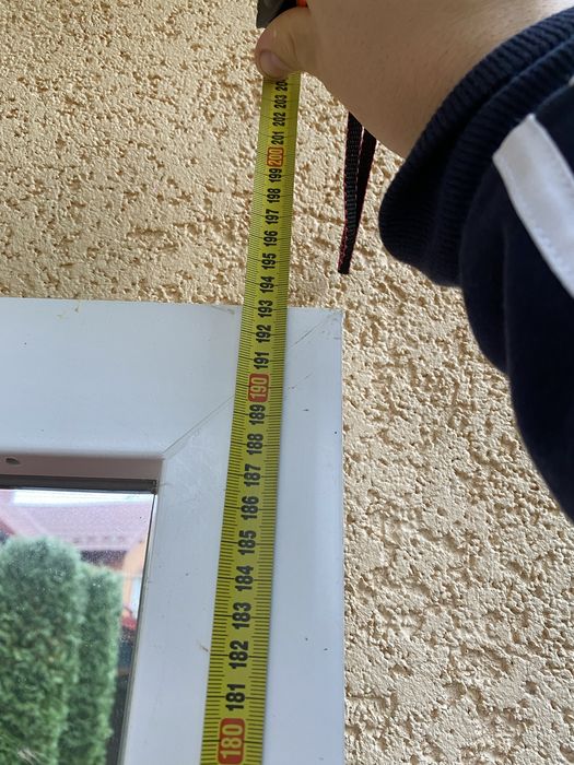 Велике дзеркало-перегородка + алюмінієва труба для шторки